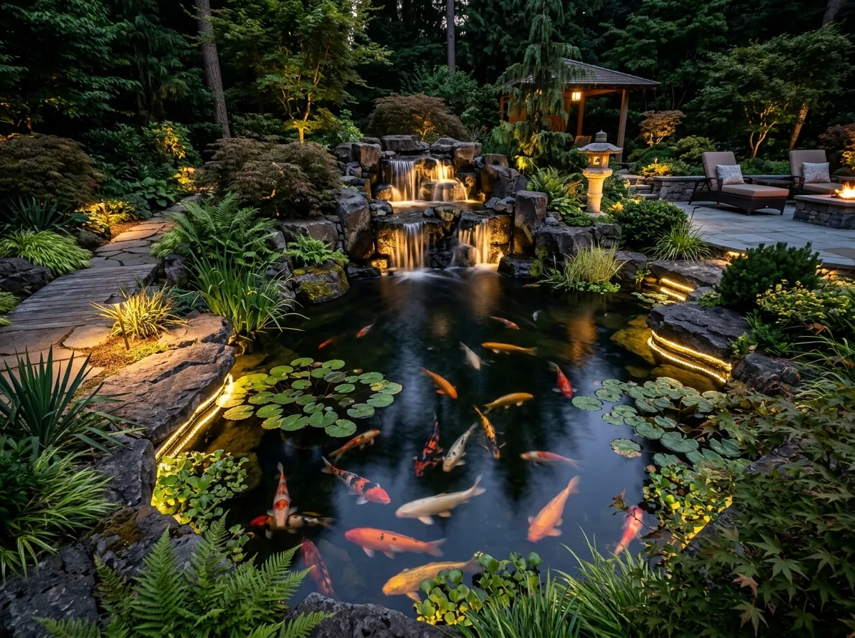 Water Features & Illumination